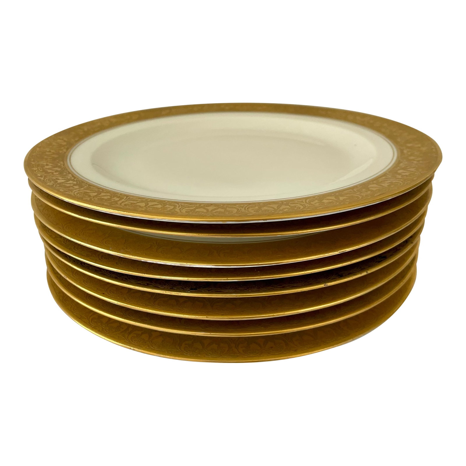 Antique Royal Bavarian Hutschenreuther Selb Salad Plates- Set of 8: Antique Royal Bavarian Hutschenreuther Selb salad plates (8) to complete your stylish, classic table. Condition: Alterations: Original Condition Unaltered Imperfections: Some Imperfections Condition N