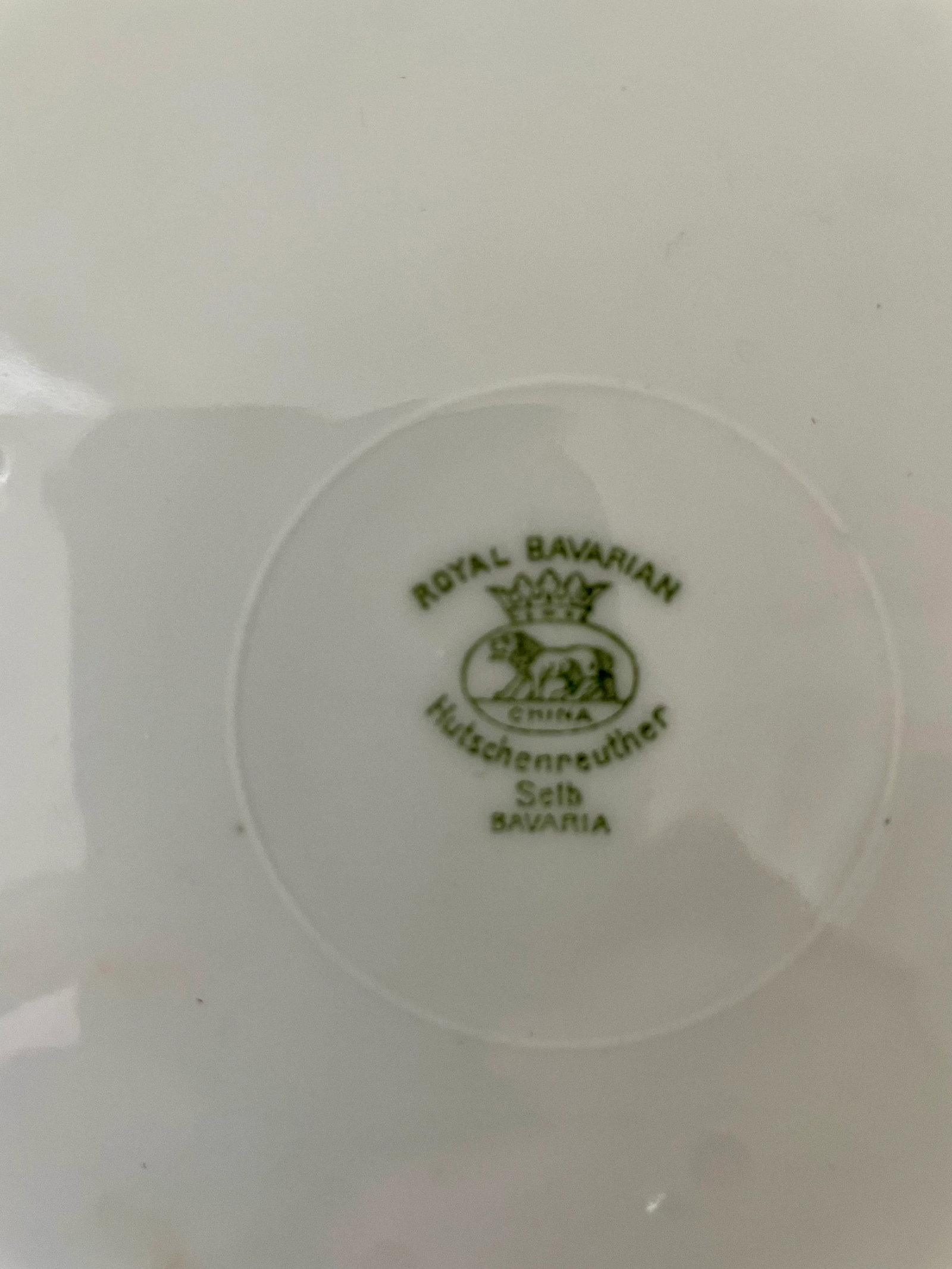 Antique Royal Bavarian Hutschenreuther Selb Salad Plates- Set of 8 - 4