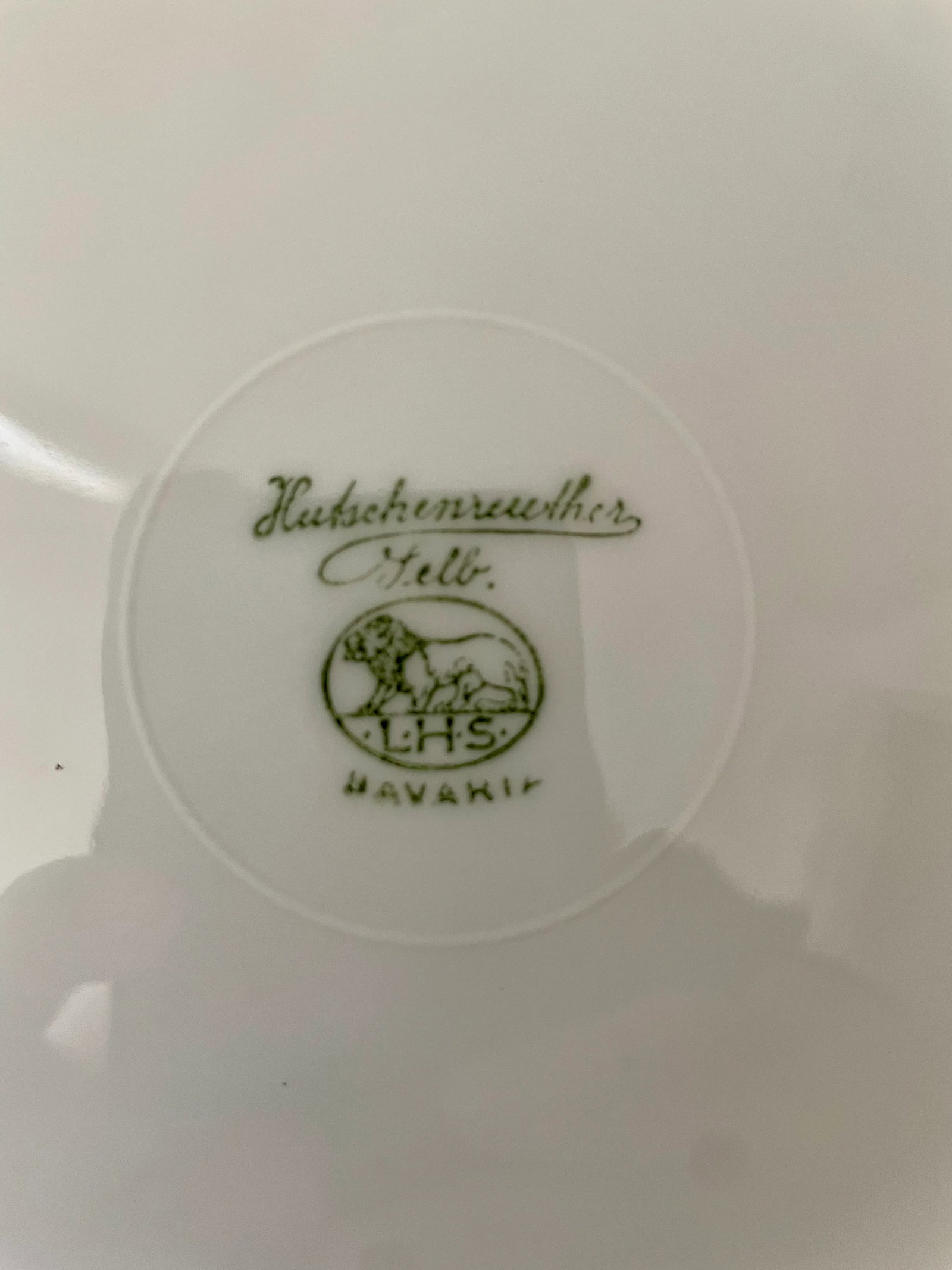Antique Royal Bavarian Hutschenreuther Selb Salad Plates- Set of 8 - 5