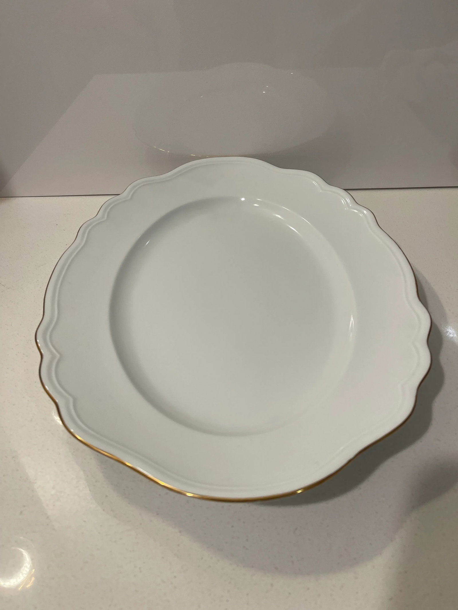 1980s Mikasa Gold Coin Large Oval Serving Platter - 8