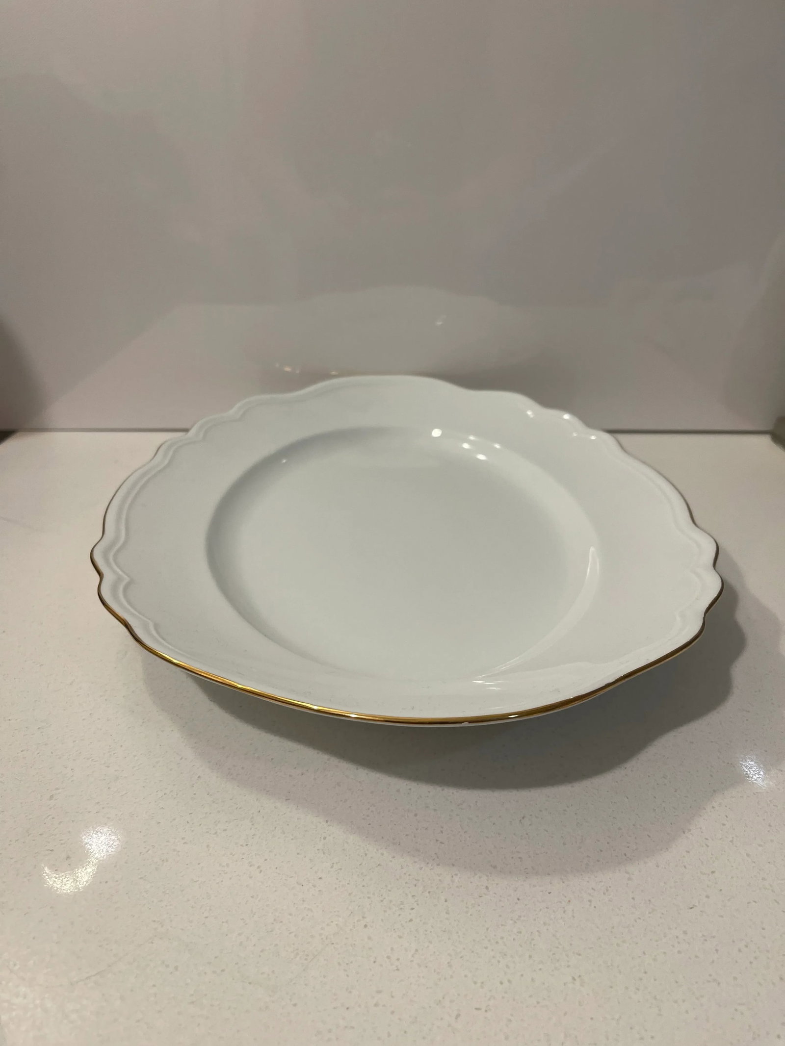 1980s Mikasa Gold Coin Large Oval Serving Platter - 9