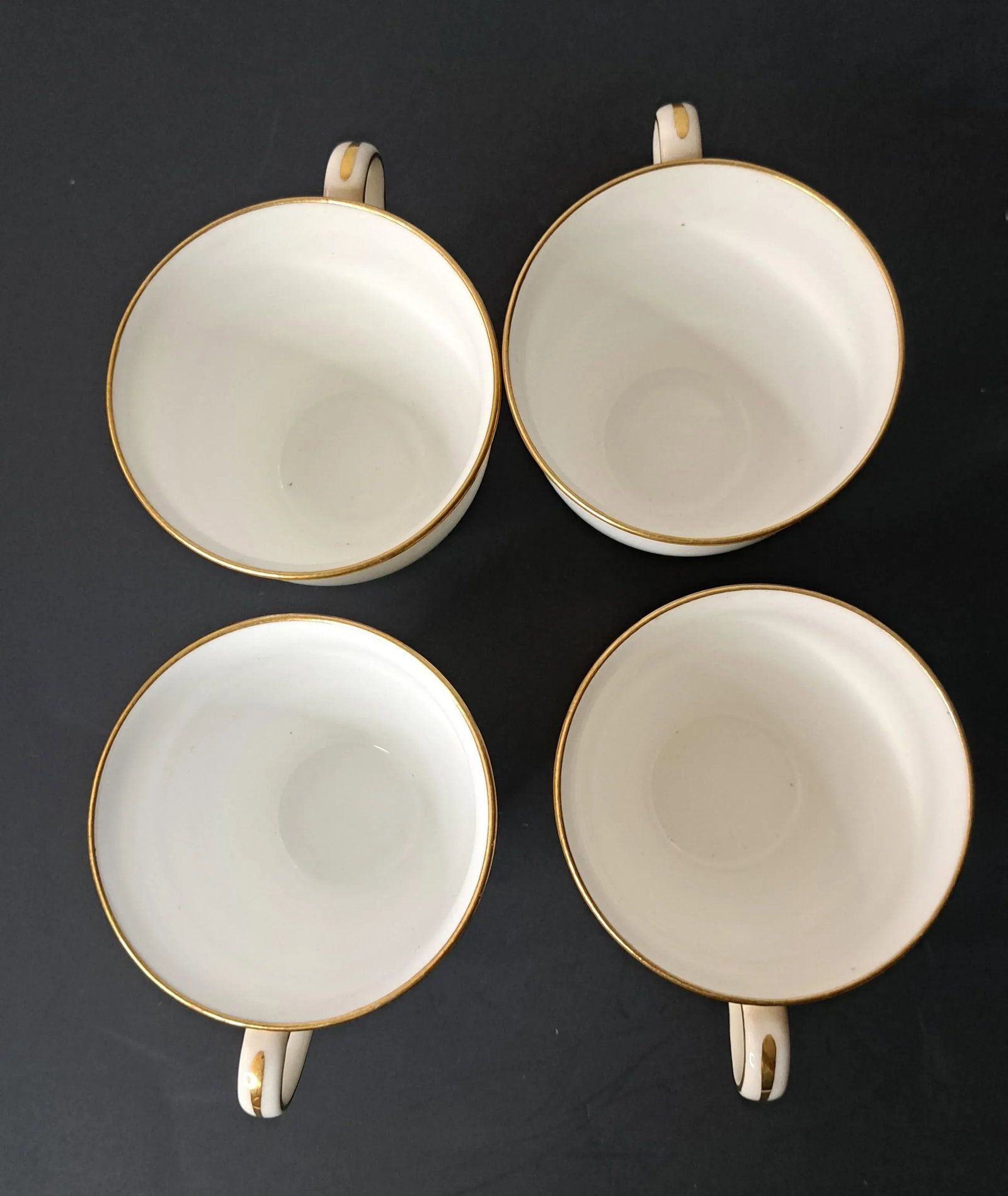 Early 1900s Mintons H969 27 Piece Dinnerware Set for 4 for Burley & Co. Gold Encrusted Sunburst - 12