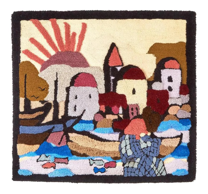 1970s Decorative Rug | Old City Jerusalem (1 of 9)