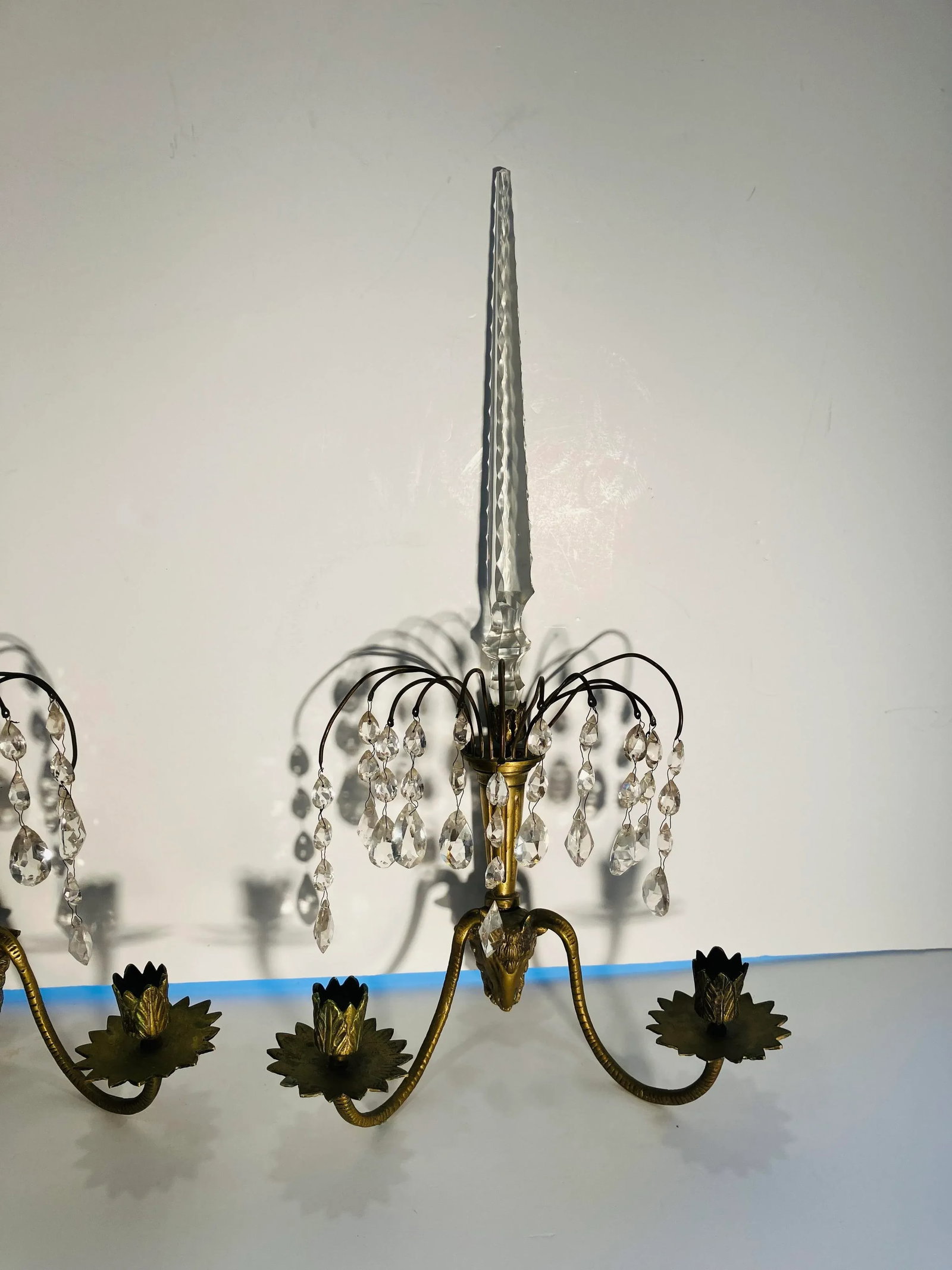 Pair of Antique Swedish Wall Sconces - 10