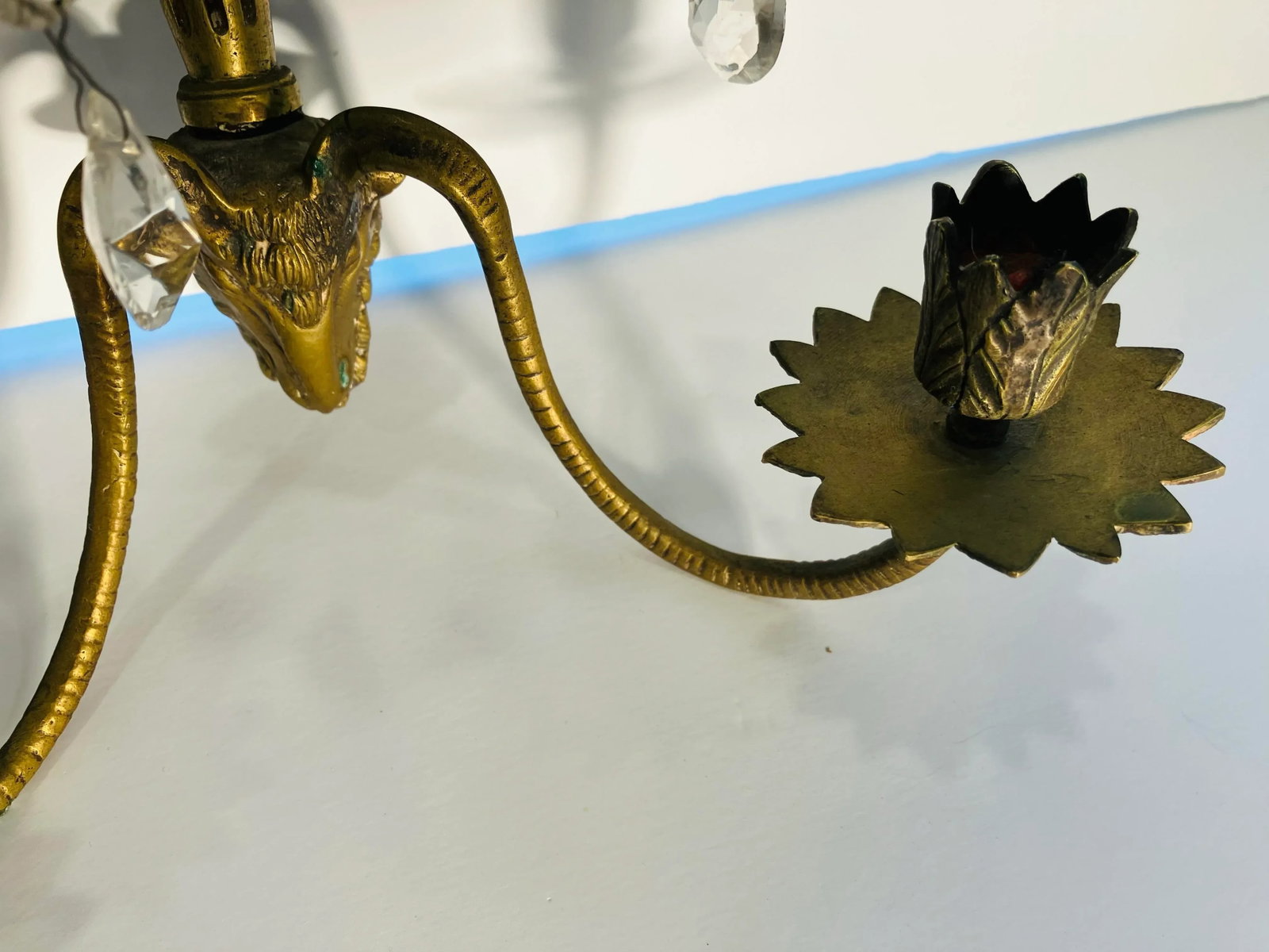 Pair of Antique Swedish Wall Sconces - 4