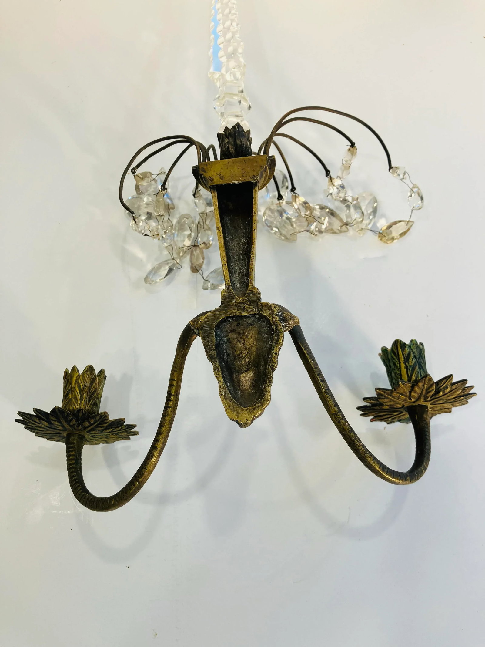 Pair of Antique Swedish Wall Sconces - 6