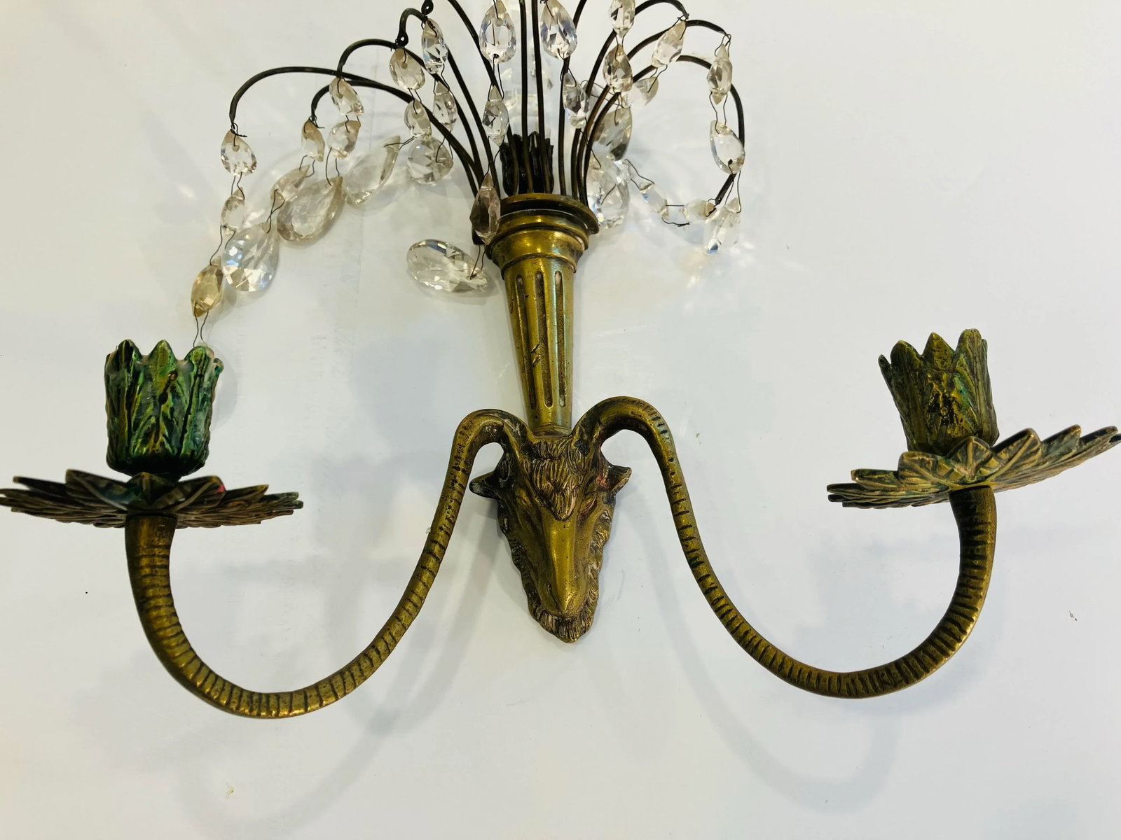 Pair of Antique Swedish Wall Sconces - 9