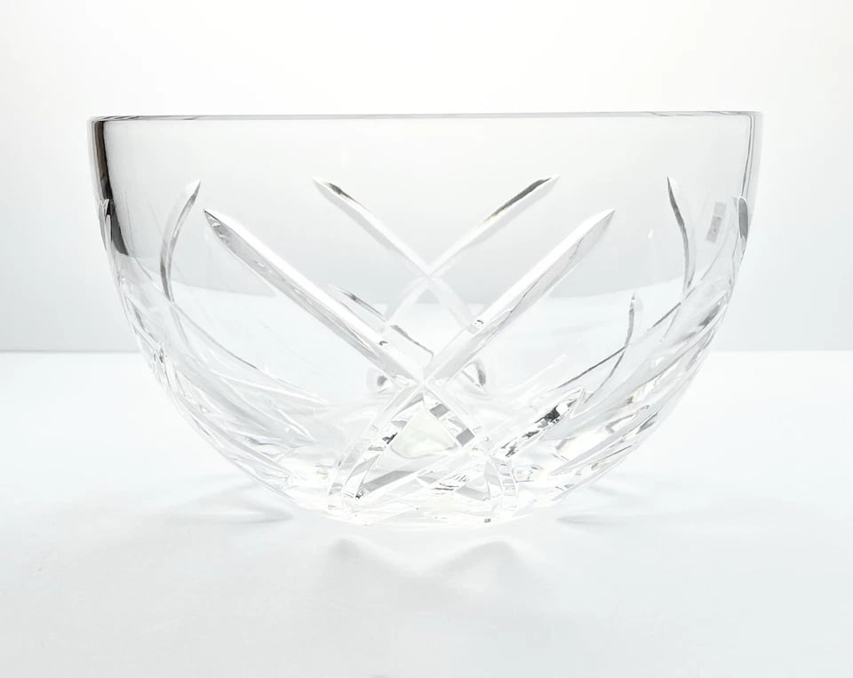 1990s Waterford & John Rocha Signature Crystal Round Bowl - 2