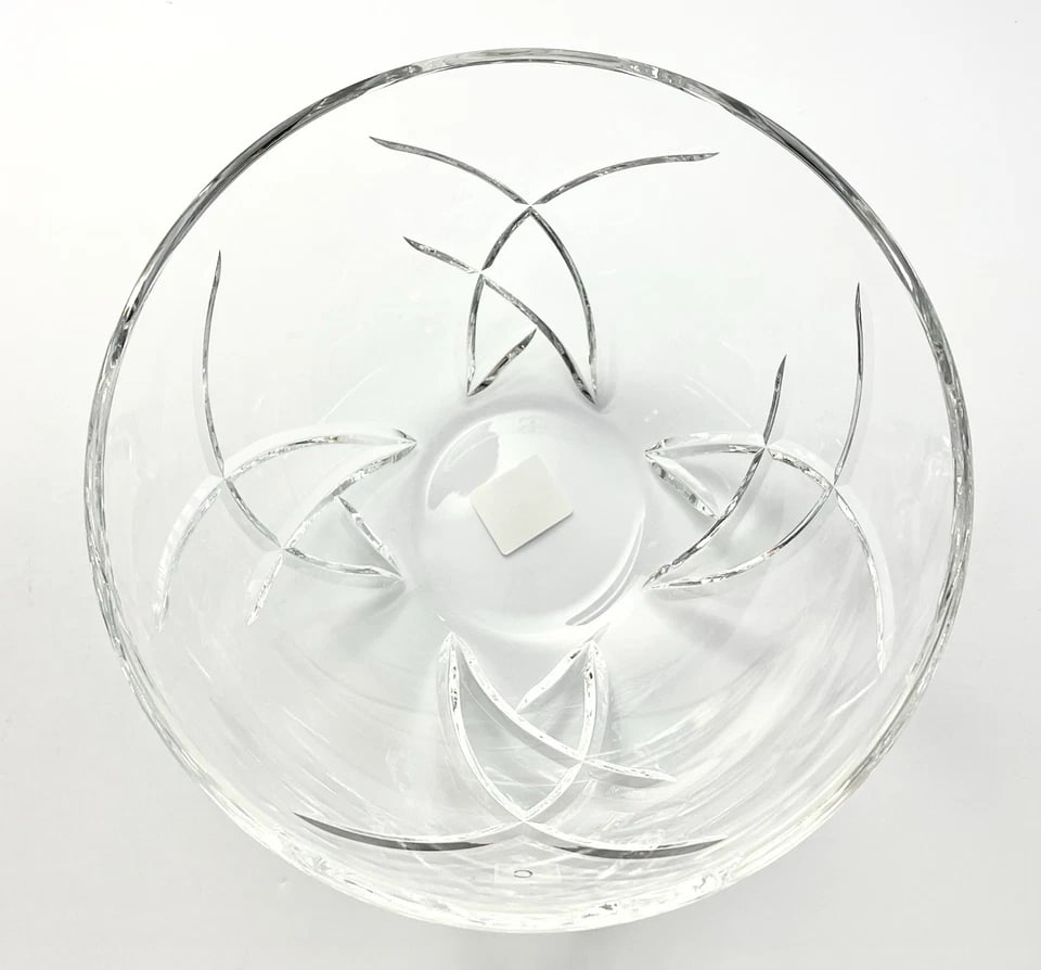 1990s Waterford & John Rocha Signature Crystal Round Bowl - 4