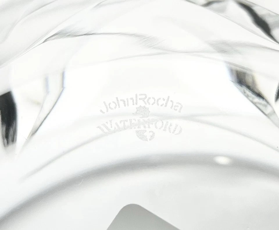 1990s Waterford & John Rocha Signature Crystal Round Bowl - 8