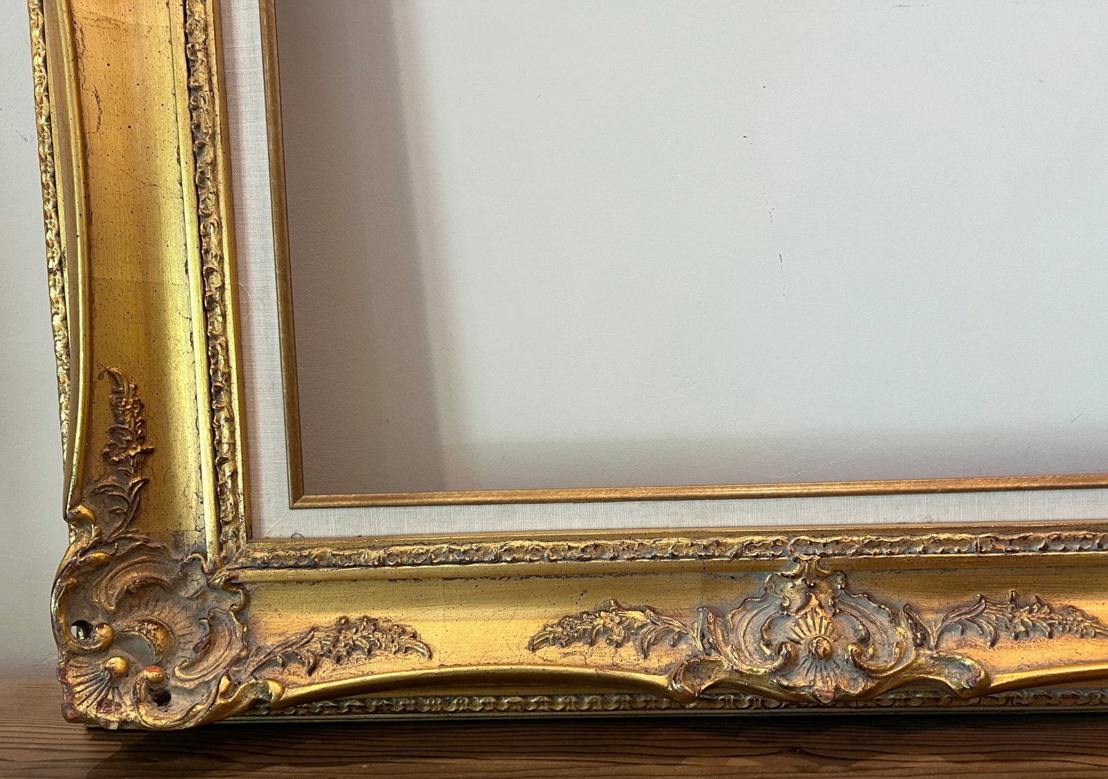 Vintage French Provincial Style Gold Gilt Frame - 6