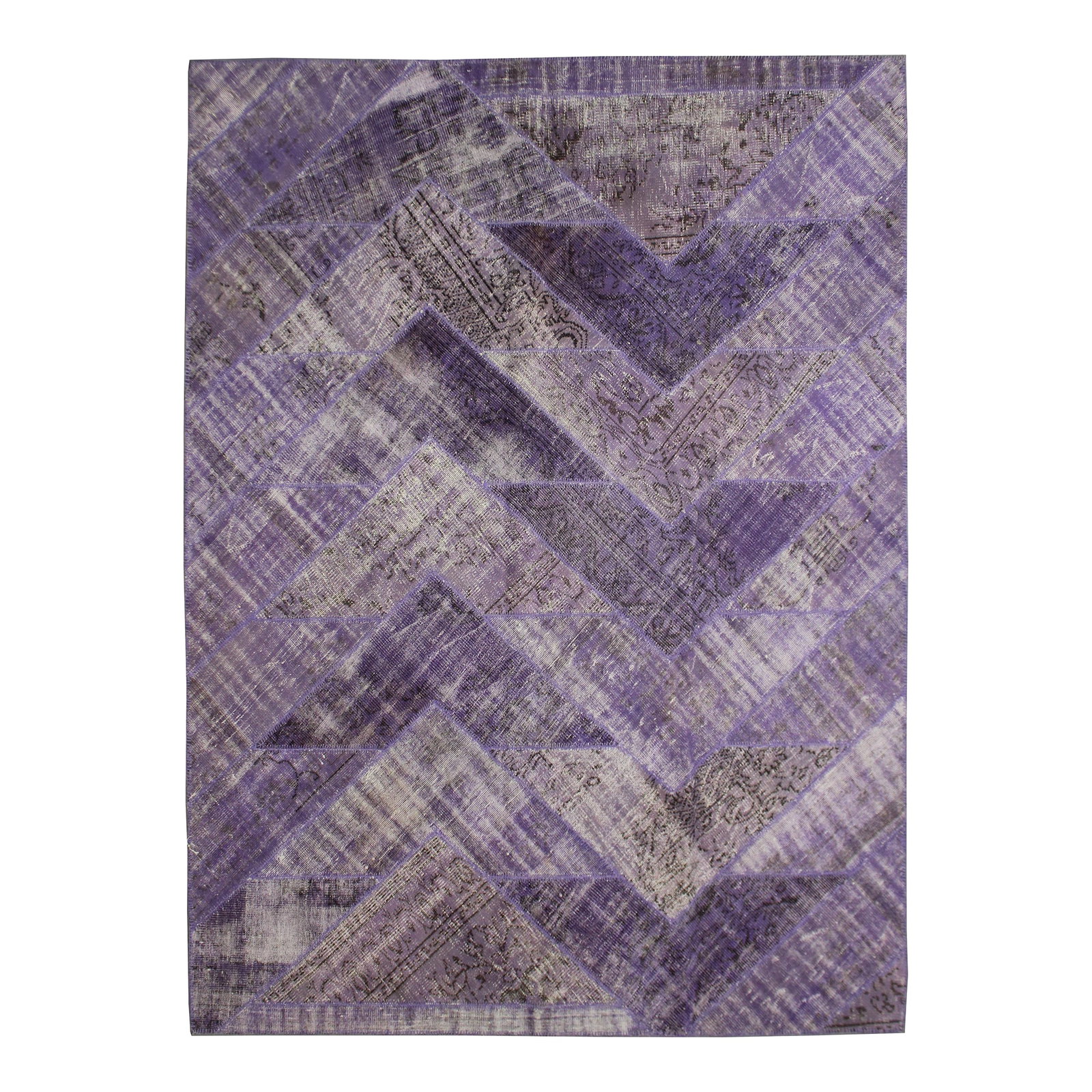 Handmade Vintage Patchwork Rug. 8' X 10'1": A beautiful antique Patchwork rug. It's in very good condition, practically new. This Patchworks rug is produced of older handwoven rugs that are about 60 years old and have been cut in smaller
