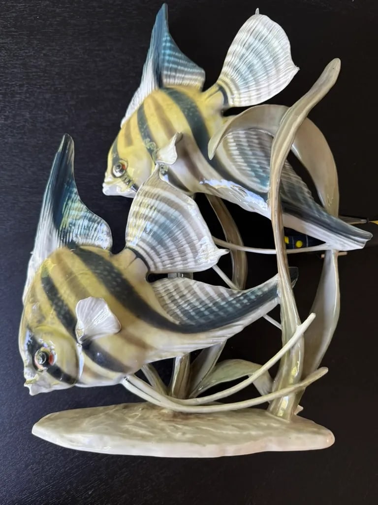 1940s Rosenthal Porcelain Group "Skalare" - 2