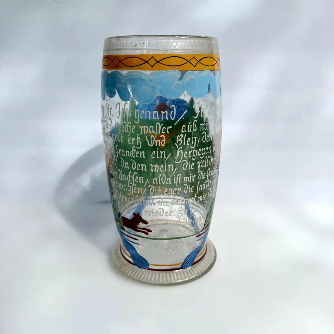 1700's German Ochsenkopfhumpen Beer Stein Vase - 4