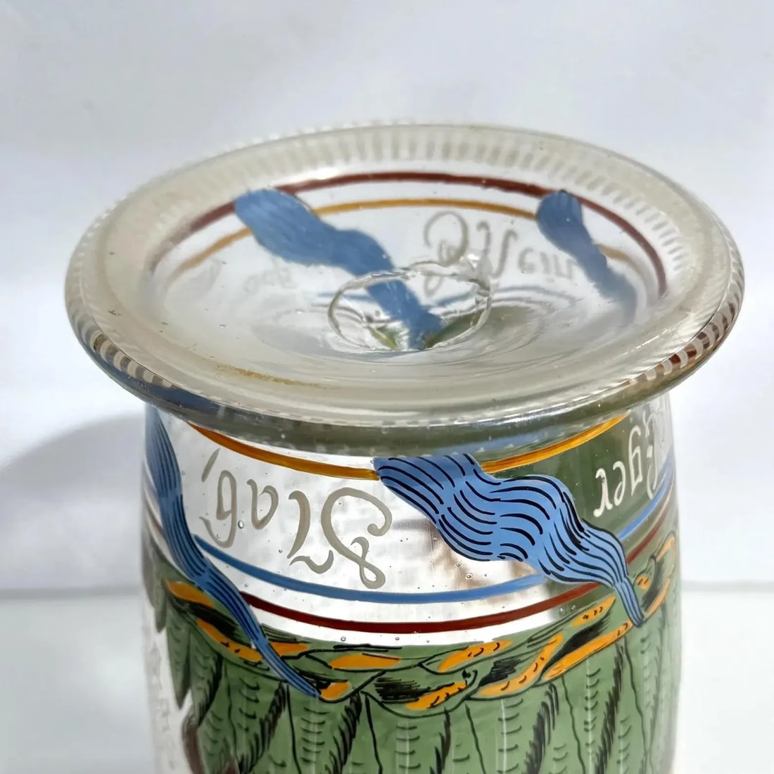 1700's German Ochsenkopfhumpen Beer Stein Vase - 6