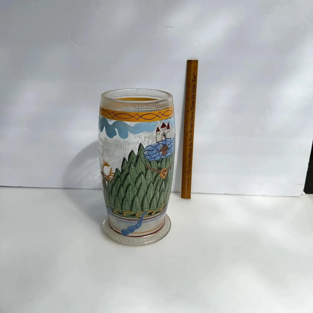 1700's German Ochsenkopfhumpen Beer Stein Vase - 7