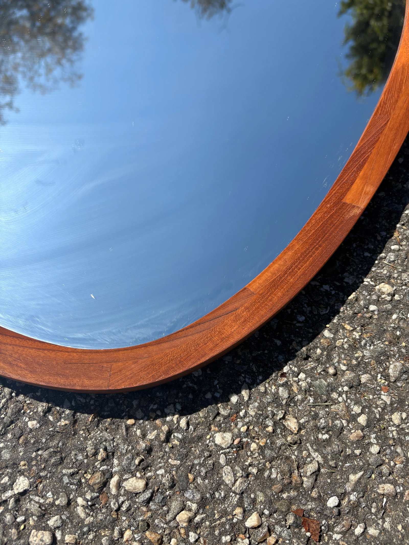 1960s Pair of Sika Mobler Teak Danish Mirrors - 5