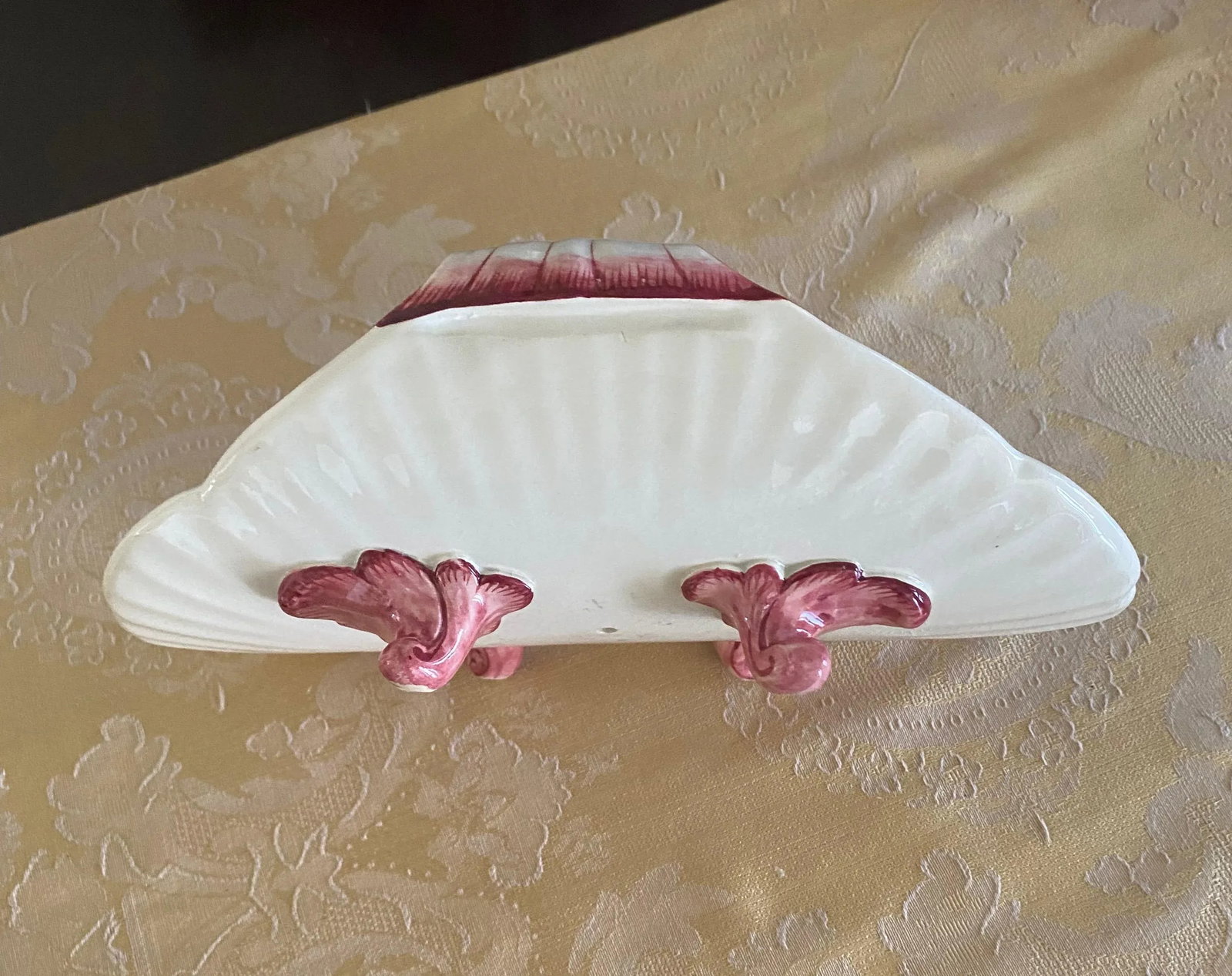 French 19th Century Asparagus Dish & Platter Set by Sarreguemines, Majolica - 7
