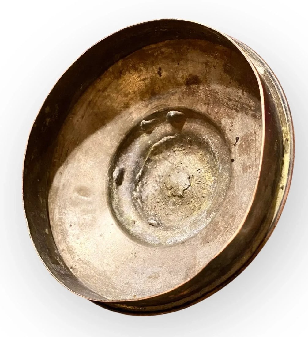 Fine Antique English Georgian Copper and Brass Water Kettle - 13