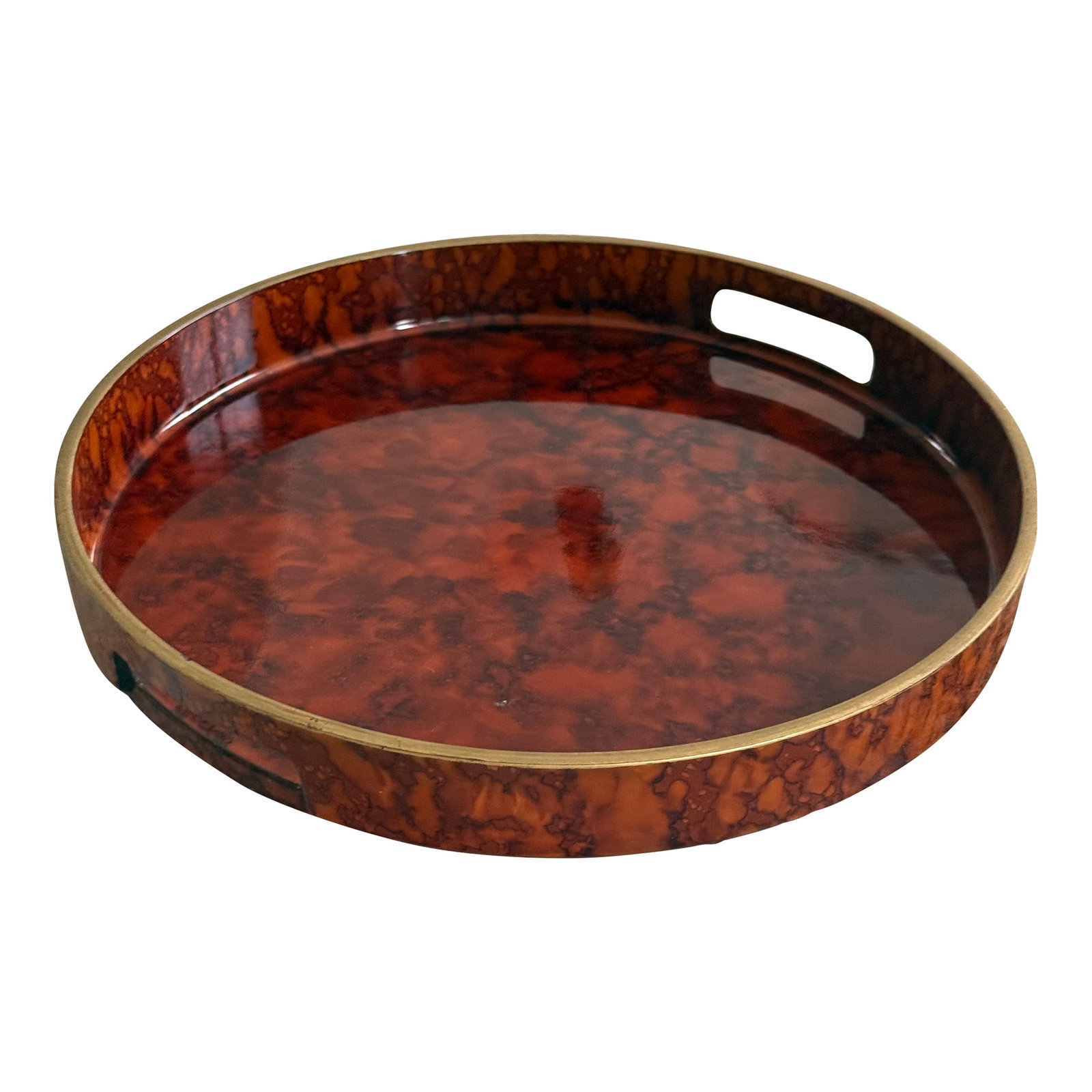 Vintage Otagiri Japan Laquerware Serving Tray: Vintage Otagiri Japan Laquerware Serving Tray Measures approx: 13.5D x 2H Please visit my other listings for more curated treasures. Condition: Alterations: Original Condition Unaltered Imperfections: