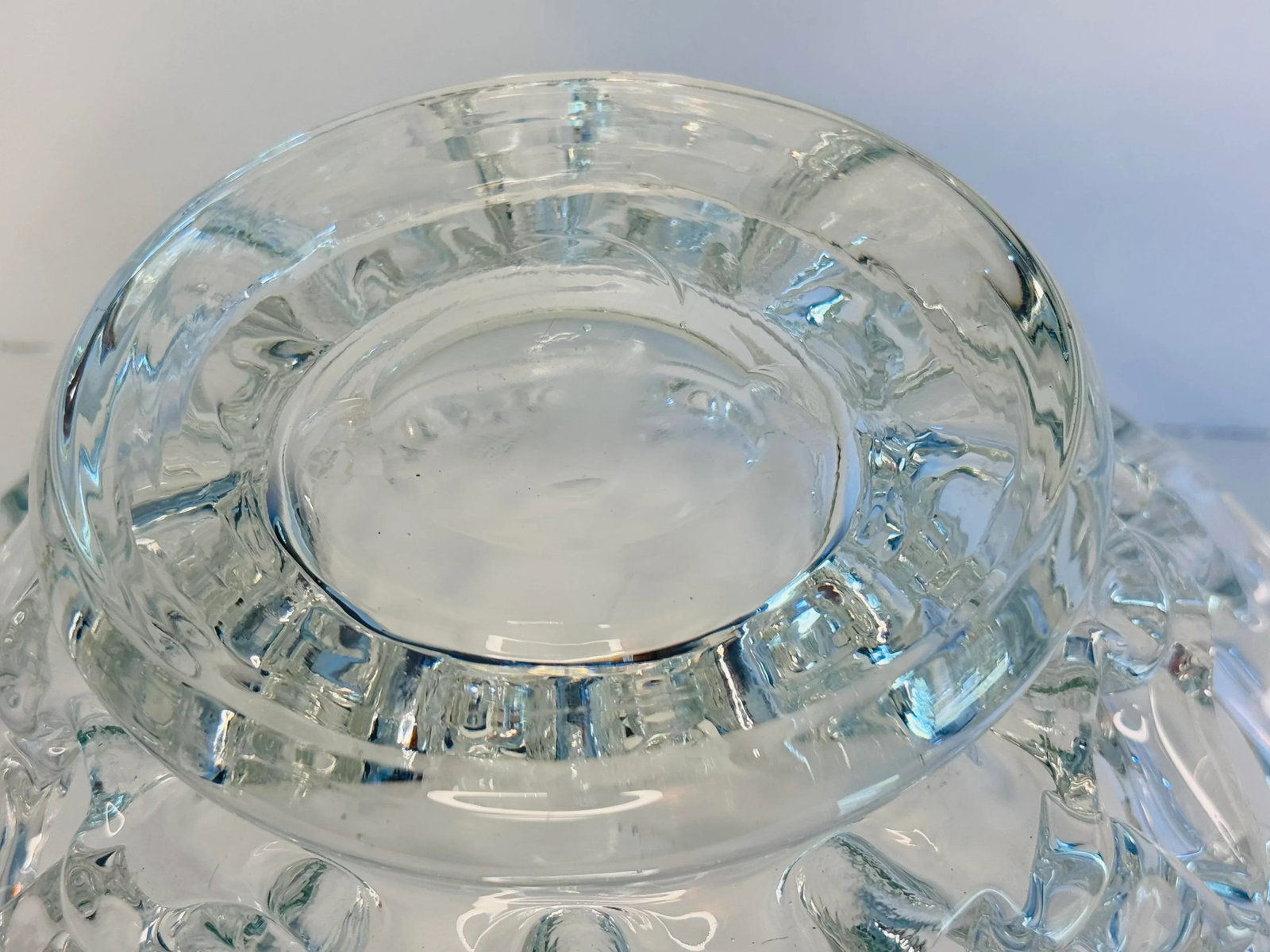 Vintage 1940s Murano Style Bowl by Barovier & Toso Intreccio Glass - 6