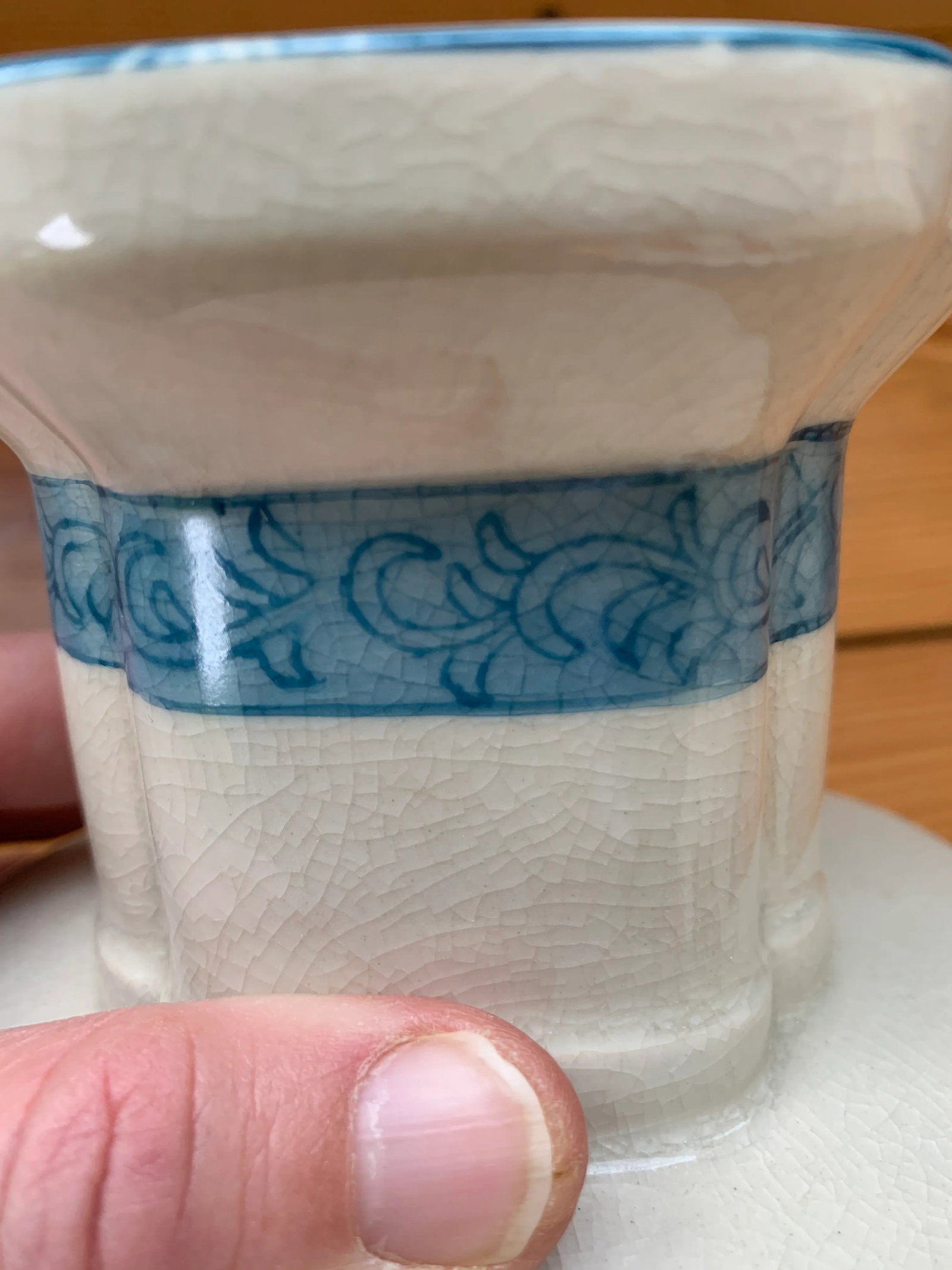 Vintage Floral Andrea by Sadek Handpainted Japanese Vases - a Pair - 7