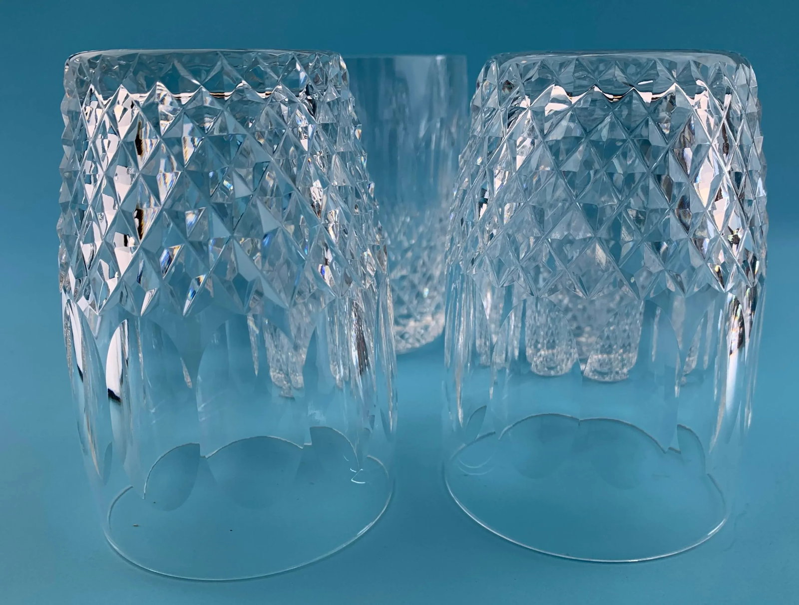 Mid 20th Century Waterford Crystal Old Fashion Tumbler: Set of 4 - 10