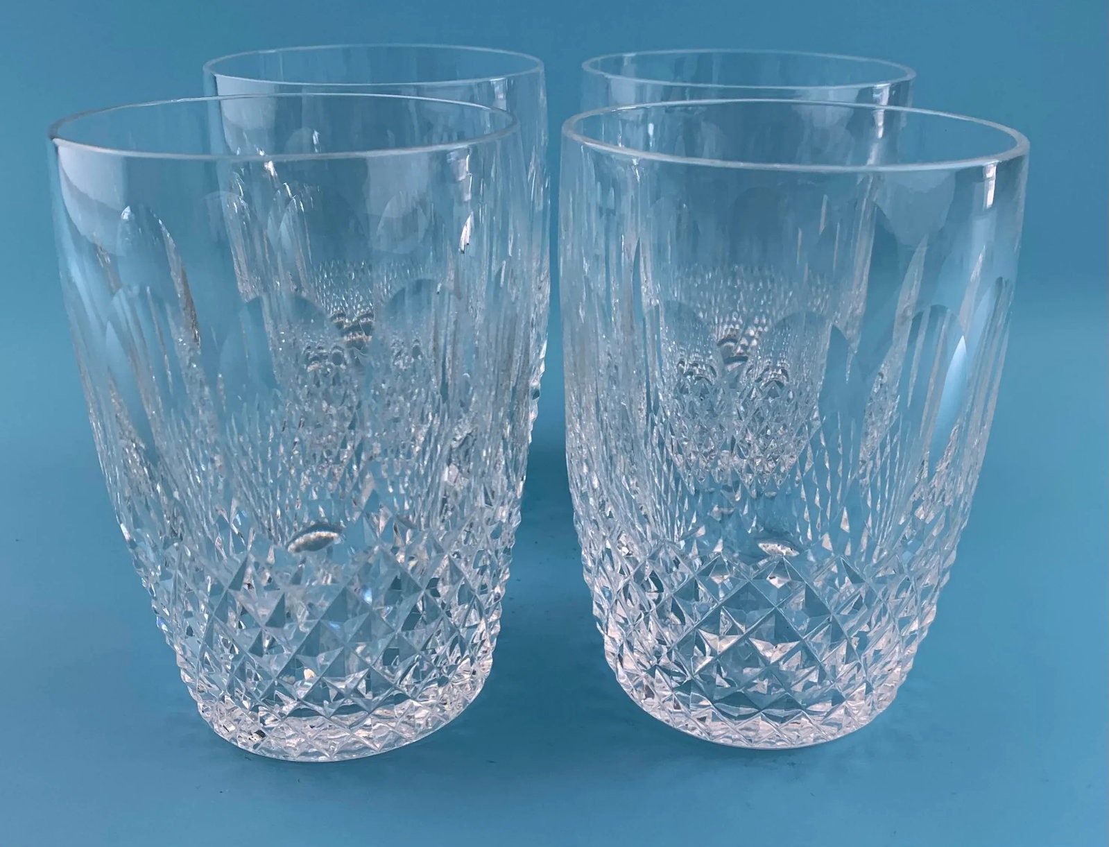 Mid 20th Century Waterford Crystal Old Fashion Tumbler: Set of 4 - 4