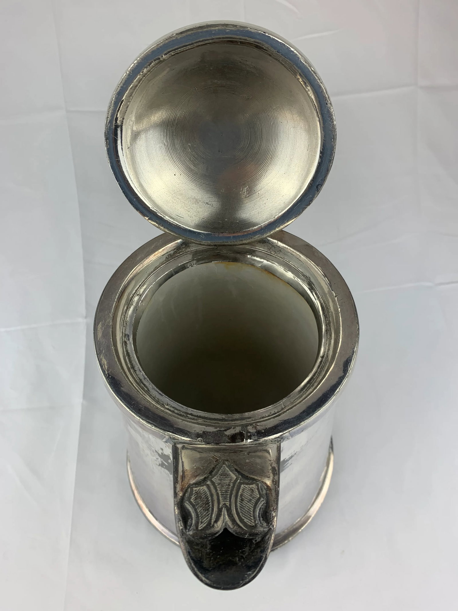 Antique Silver Plated Antique Coffee Carafe by Meriden Silver - 13