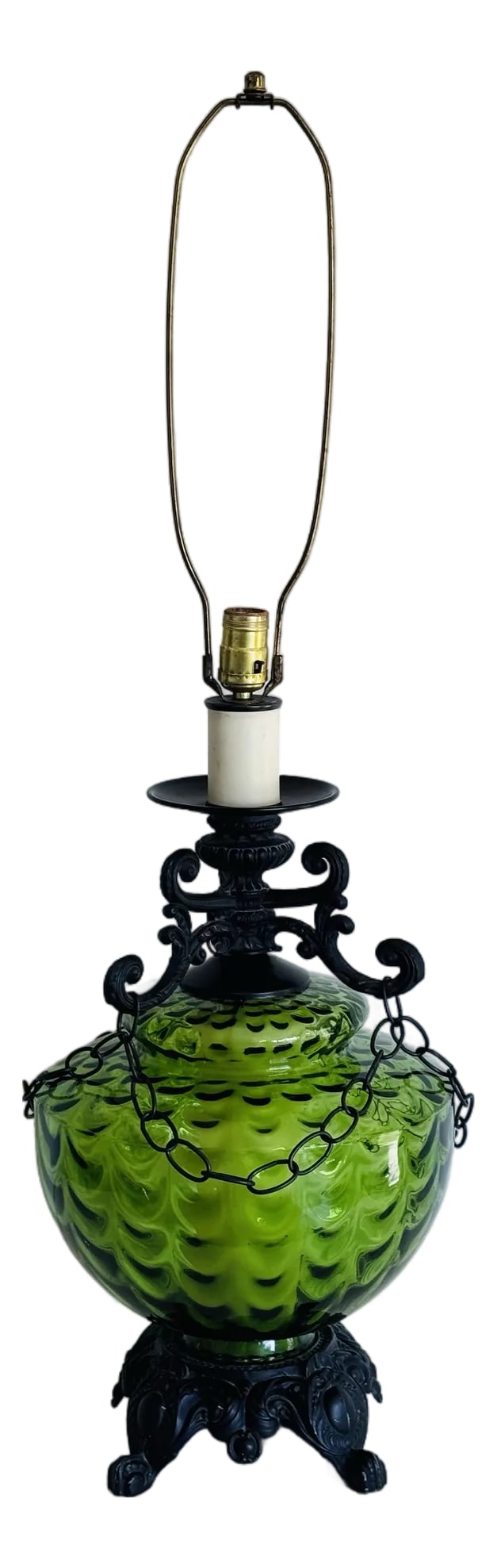 Vintage 1970s Brutalist Style Table Lamp (1 of 10)