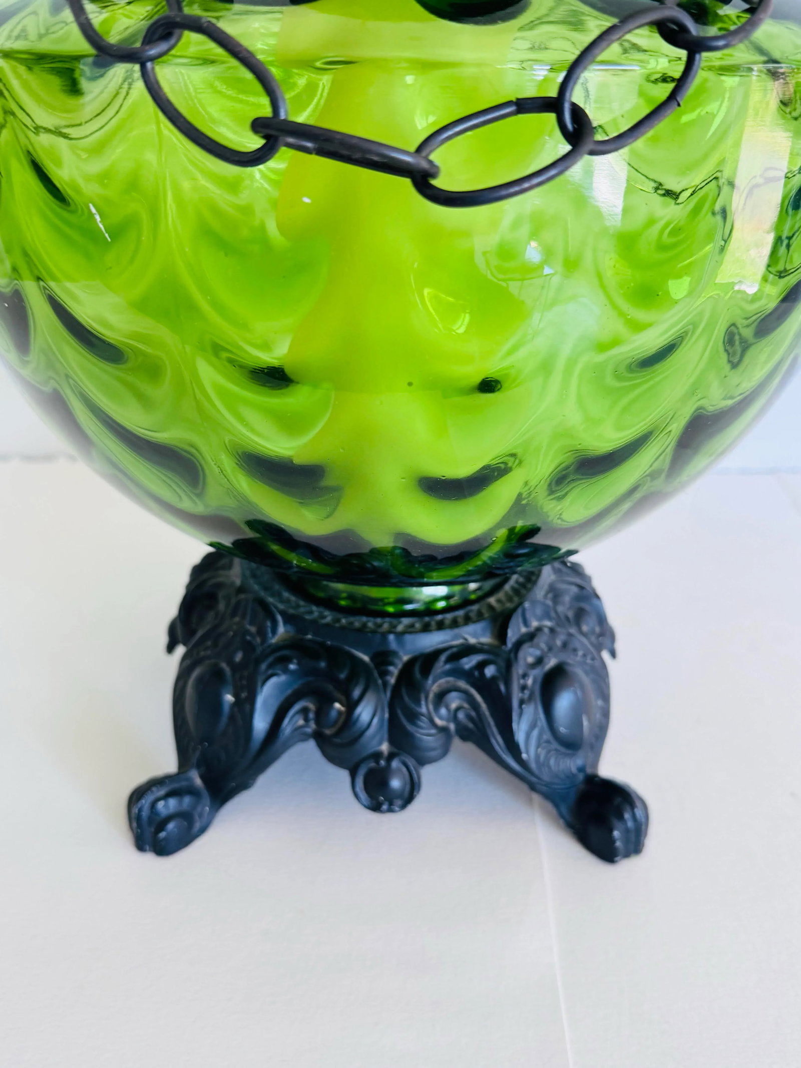 Vintage 1970s Brutalist Style Table Lamp - 6