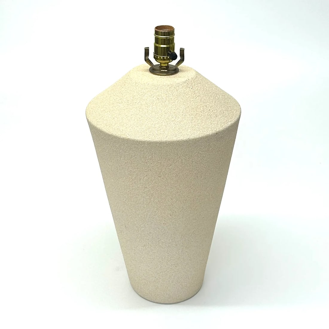 1980s Modern Matte Textured Table Lamp - 2