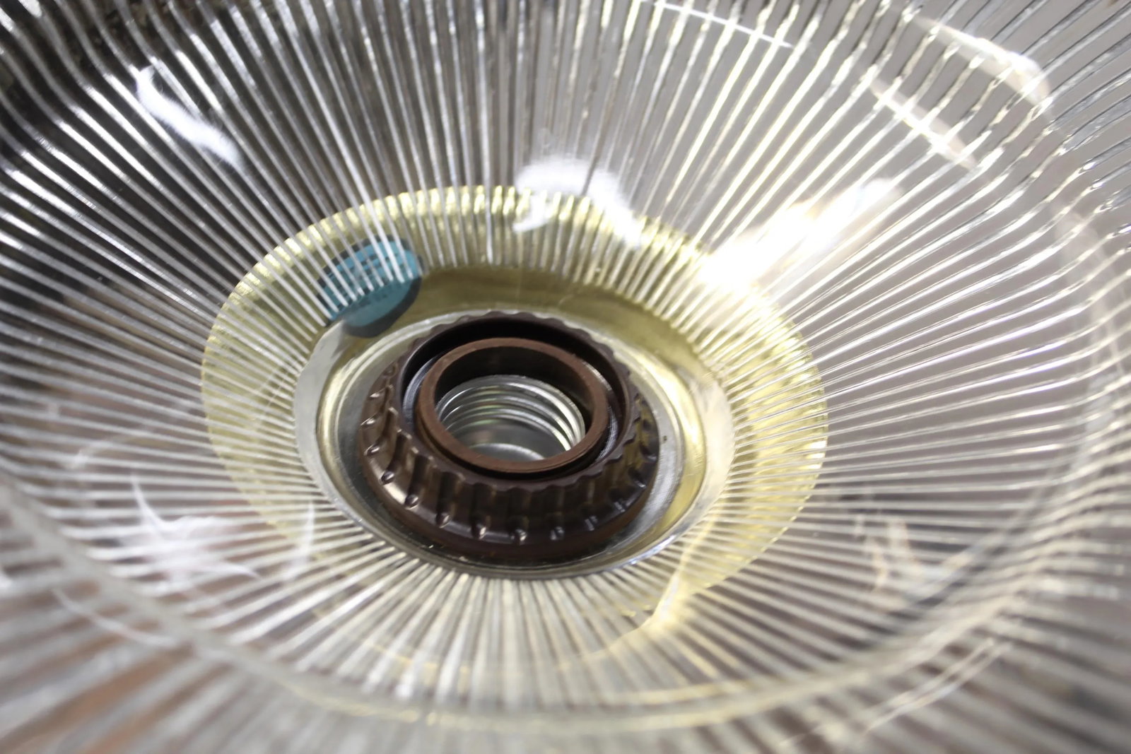 Acrylic Starburst ShadeTorchiere Lamp - 7