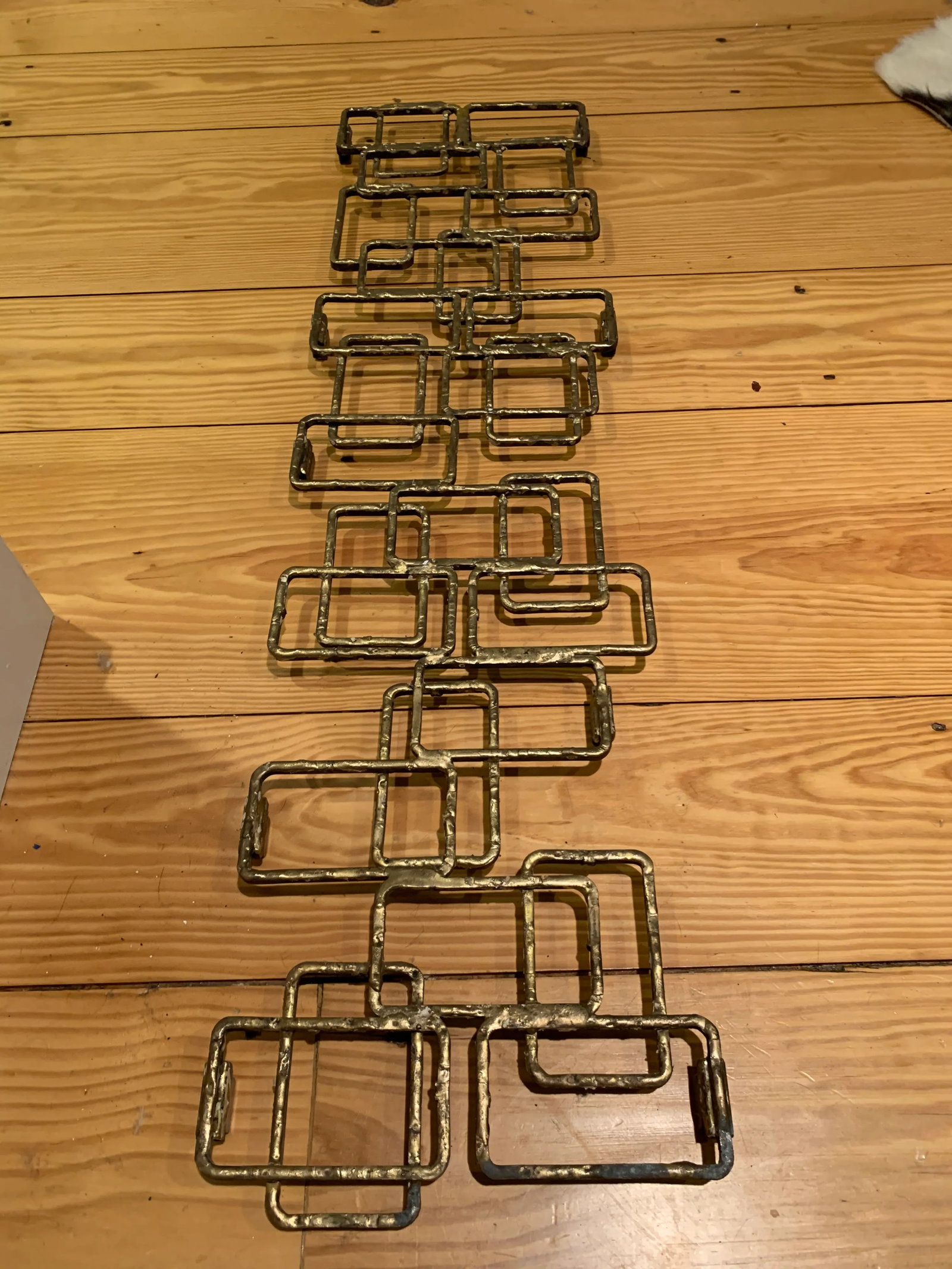 Abstract David Larson Metal Wall Sculpture - 10