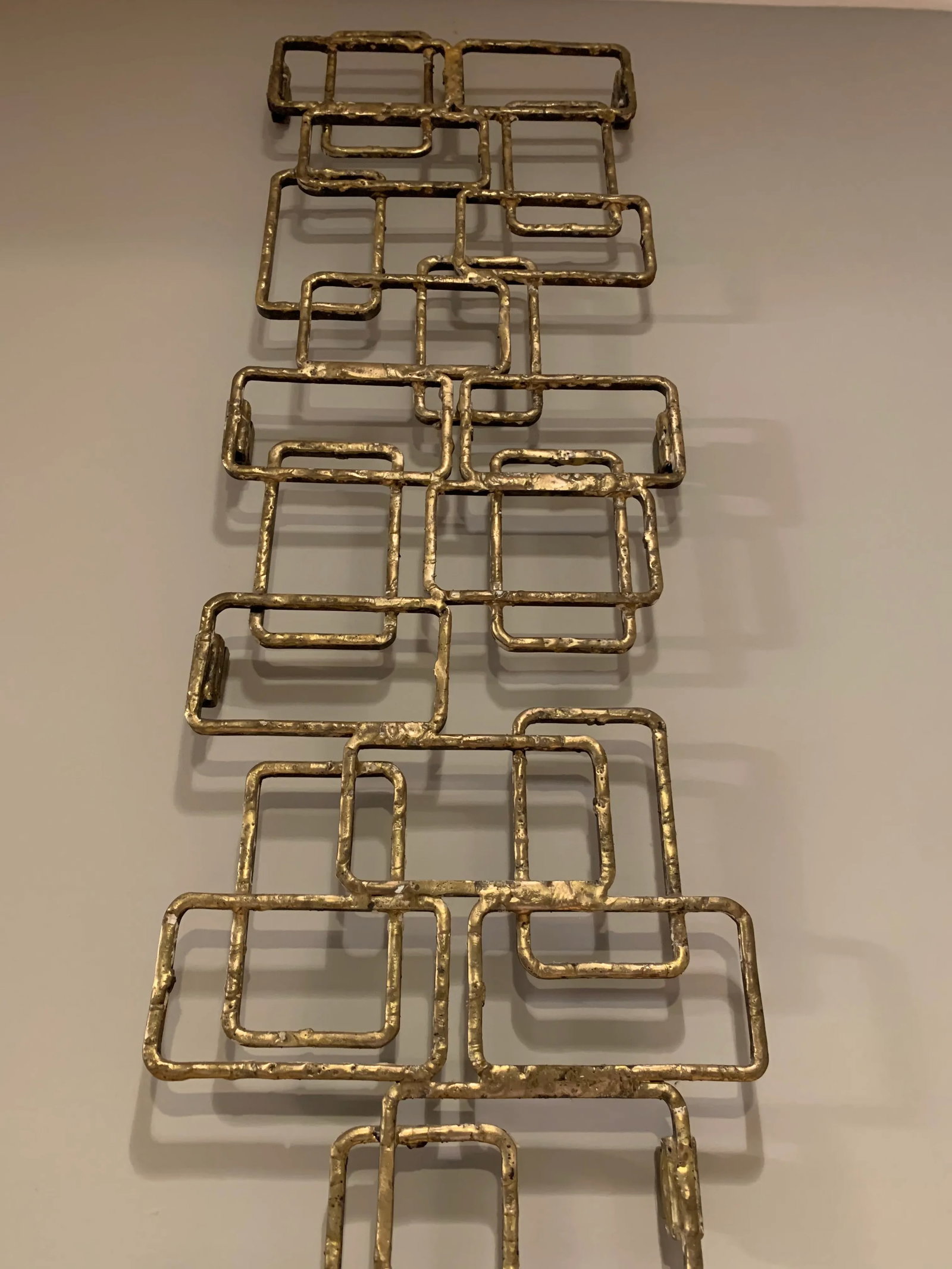 Abstract David Larson Metal Wall Sculpture - 3