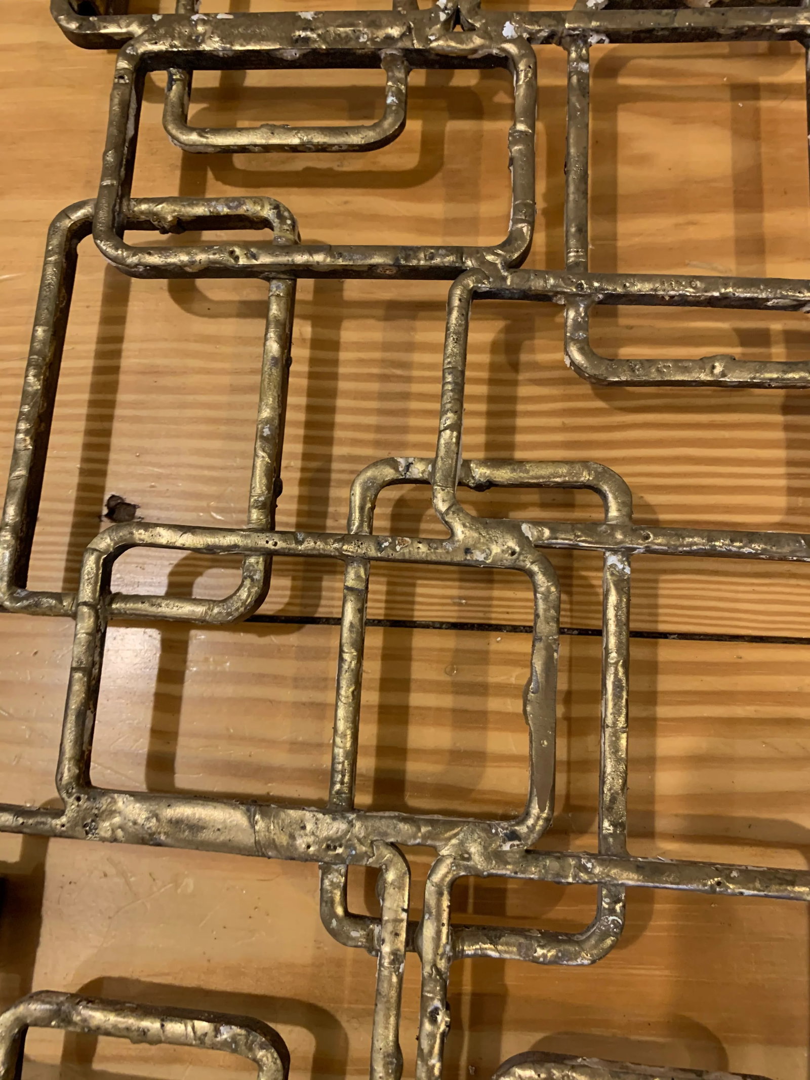 Abstract David Larson Metal Wall Sculpture - 8