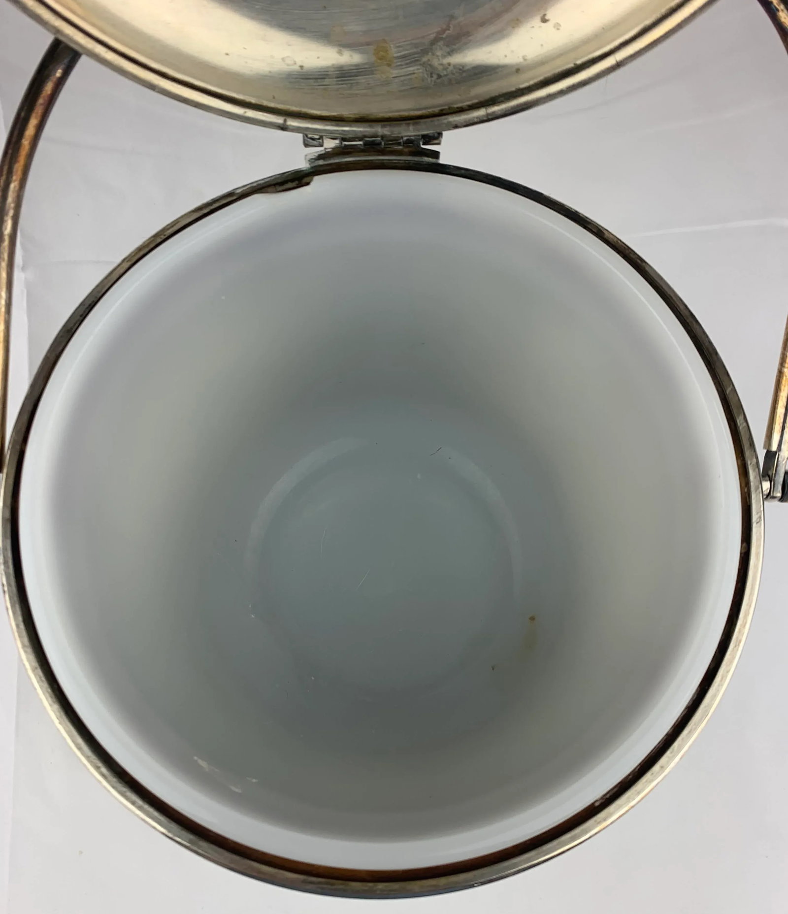 Mid 20th Century Silver-Platted Ice Bucket - 9