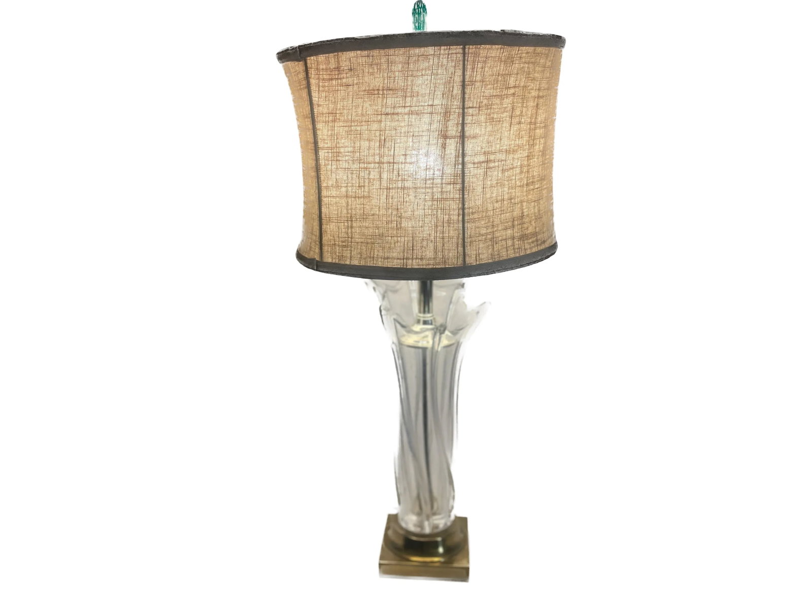 1950s Art Vannes "Splash" Crystal Lamp, Mid-Century Modern French Sculpture - 5