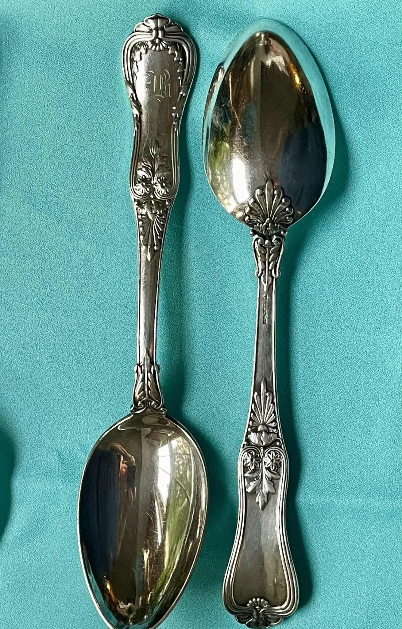 Tiffany & Company Set of 5 Serving Spoons 1884 Regent - 3