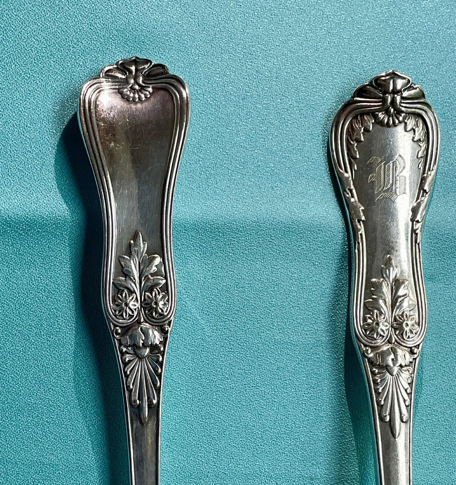 Tiffany & Company Set of 5 Serving Spoons 1884 Regent - 4