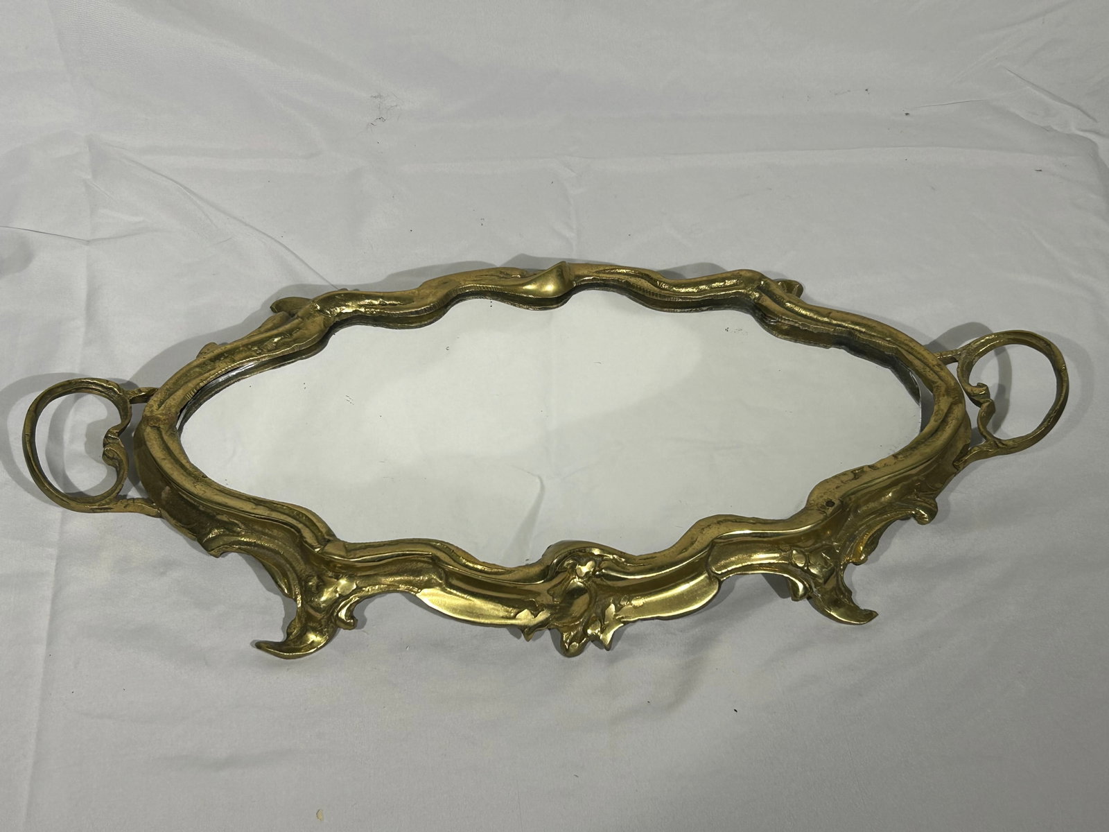 French Art Nouveau Gilt Bronze Centerpiece - Possibly by Auguste Moreau Workshop (Circa 1890-1910) - 3
