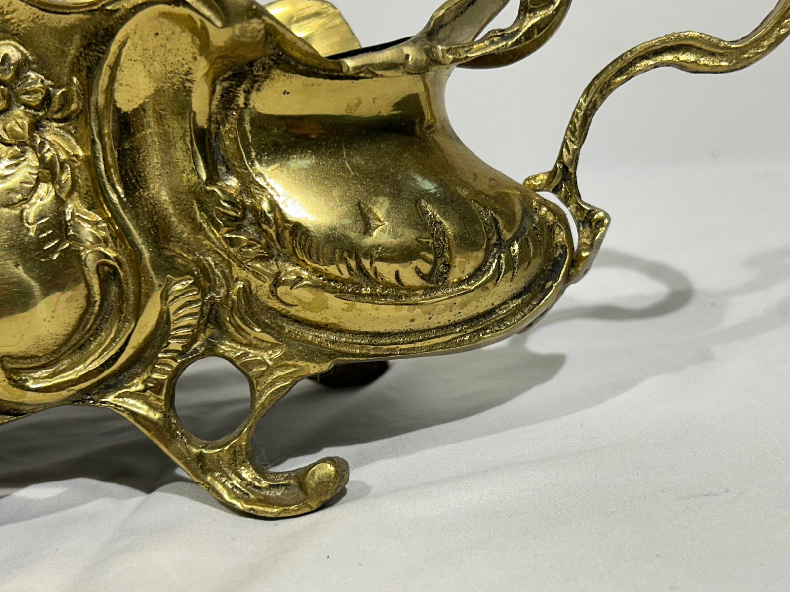 French Art Nouveau Gilt Bronze Centerpiece - Possibly by Auguste Moreau Workshop (Circa 1890-1910) - 7