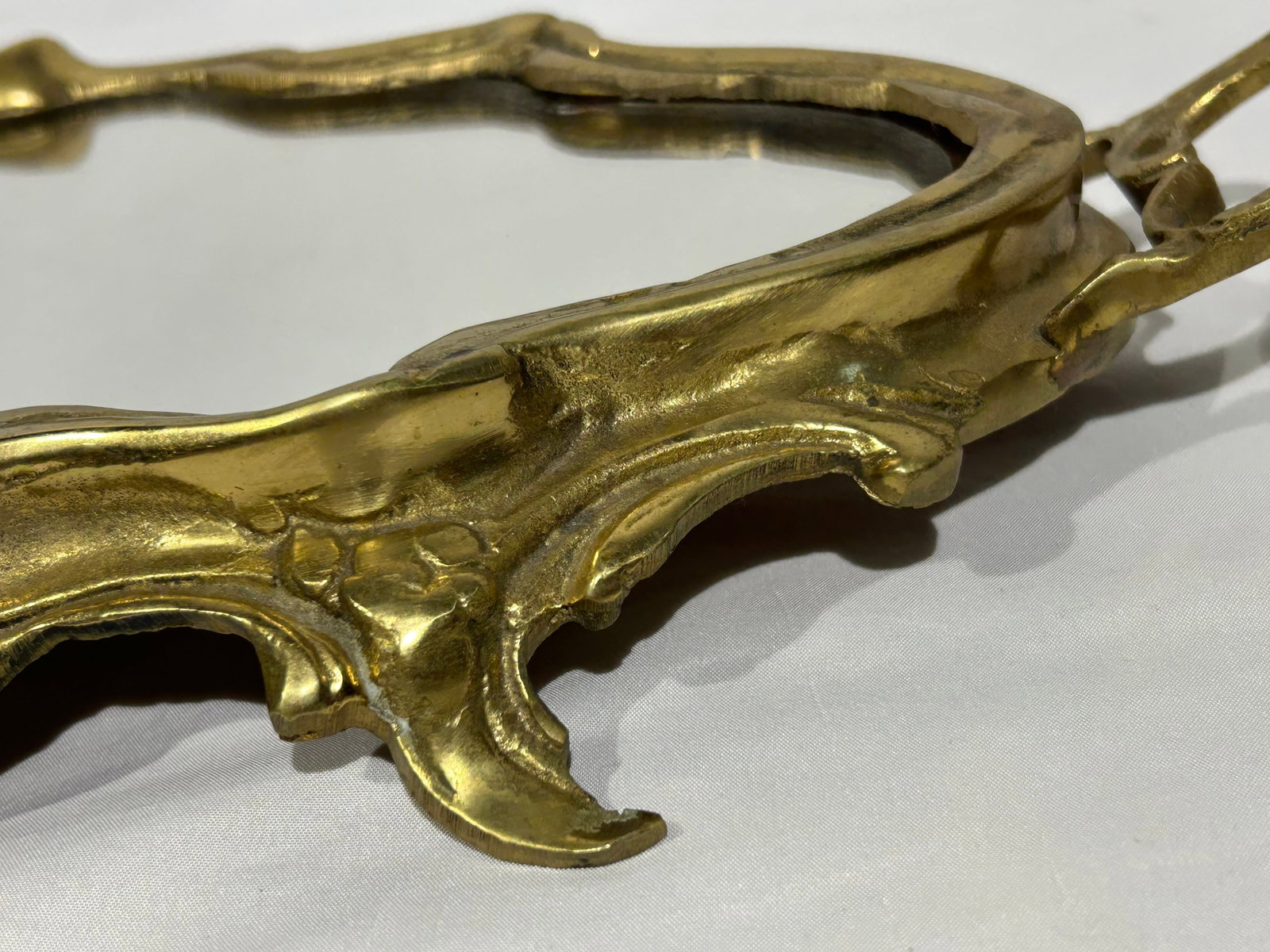 French Art Nouveau Gilt Bronze Centerpiece - Possibly by Auguste Moreau Workshop (Circa 1890-1910) - 8