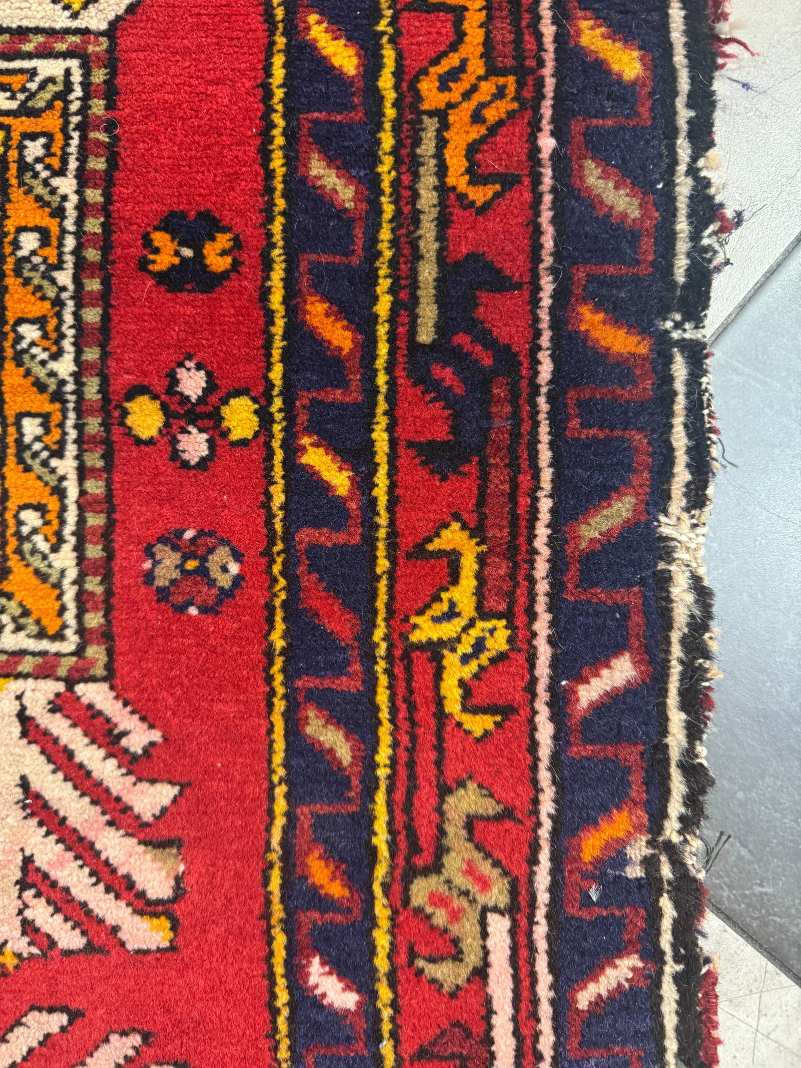 Vintage Caucasian Karagashli Rug - 3