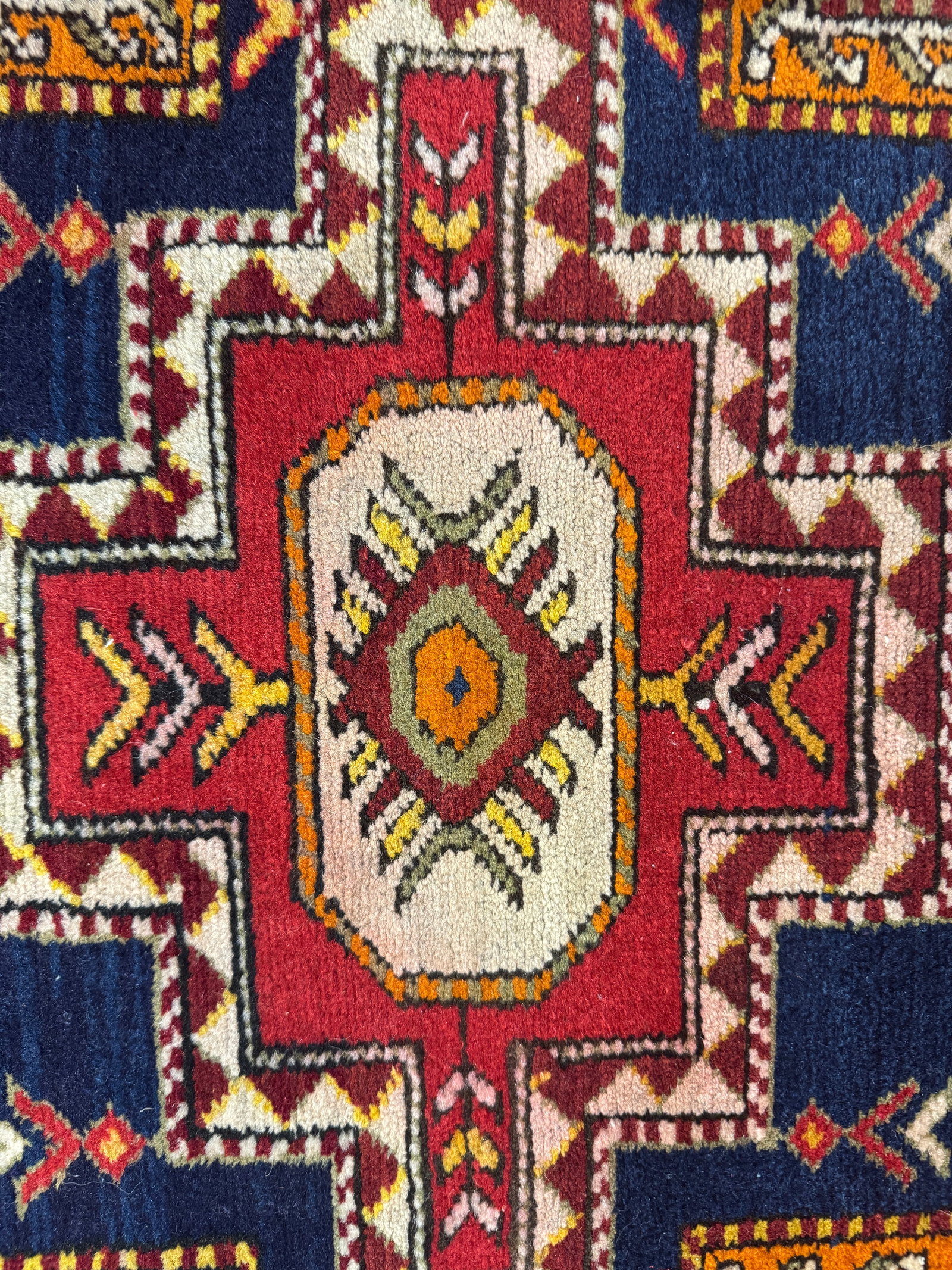 Vintage Caucasian Karagashli Rug - 4