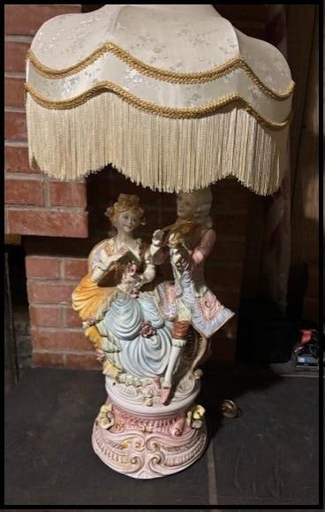 French Provincial Table Lamps Set of Two - 2