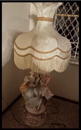 French Provincial Table Lamps Set of Two - 3