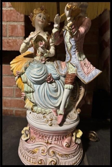 French Provincial Table Lamps Set of Two - 6