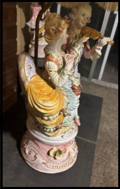 French Provincial Table Lamps Set of Two - 7
