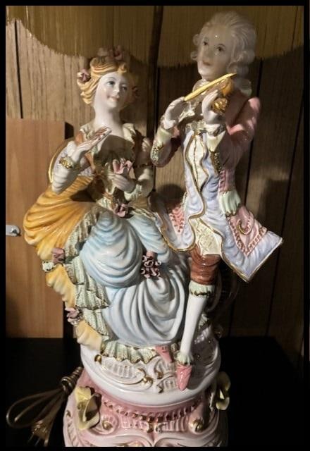 French Provincial Table Lamps Set of Two - 8